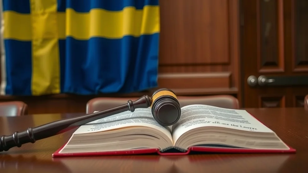 Det är olagligt att vara kriminell i Sverige