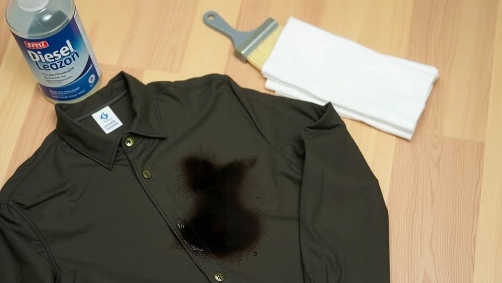 Hur får man bort diesel från kläder