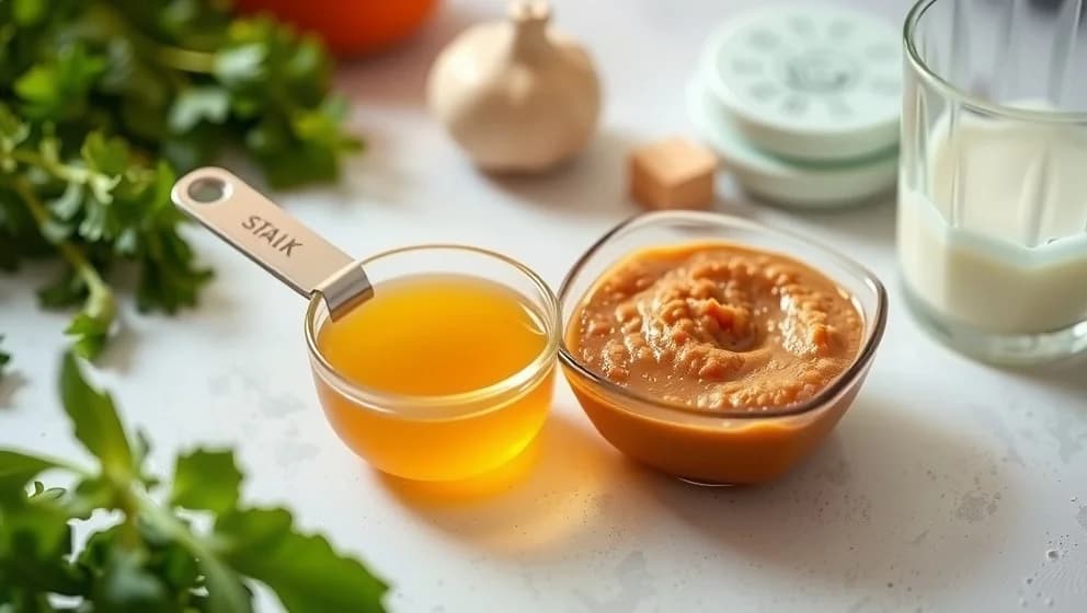 Hur mycket buljong motsvarar 1 msk fond