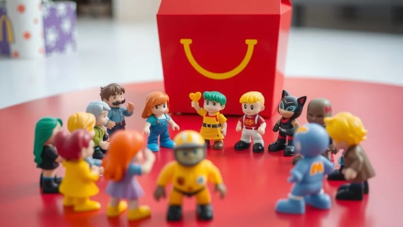 McDonald's Happy Meal leksak vad får barnen