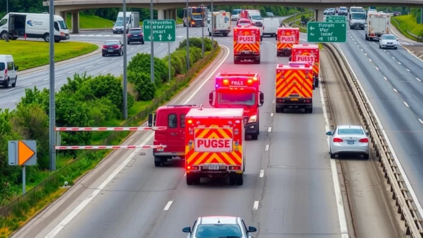 Olycka på E6 idag i Skåne